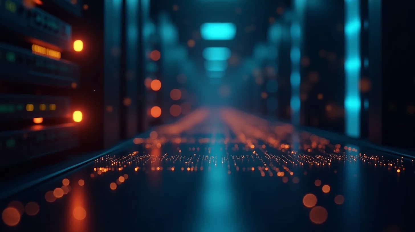 Abstrakte Darstellung von IT-Infrastruktur-Management (IT-Leiter)